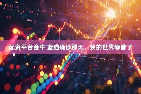 配资平台金牛 蓝猫确诊那天，我的世界静音了